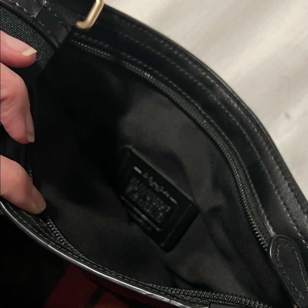 Coach Red and Black Crossbody Bag - Picture 8 of 9